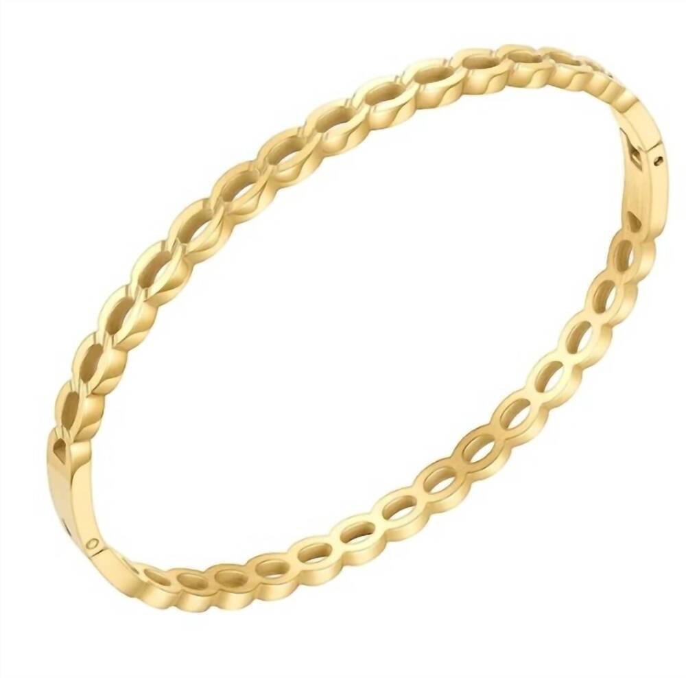 NEW KATIE RAE COLLECTION women's mariah bracelet in gold